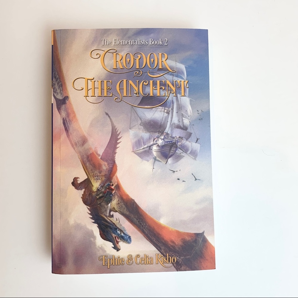 SIGNED Crodor the Ancient: The Elementalists Book 2 New